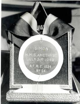 Médaille Dickin de Simon